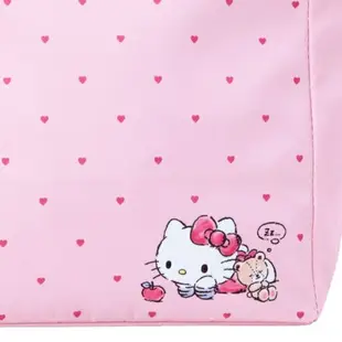 【震撼精品百貨】凱蒂貓_Hello Kitty~日本SANRIO三麗鷗KITTY尼龍保冷便當袋 (粉點點款)*92375