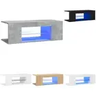TV HiFi Cabinet Unit Entertainment Centre with LED Lights Multi Colours vidaXL