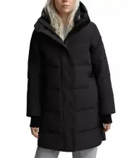 2023 Canada Goose Black Label Bennet Down Parka Jacket Coat Size M Black NEW