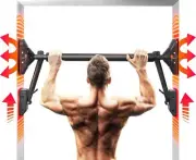 Pull Up Bar/Chin Up Bar Upper Body Workout Bar | Super Load-bearing, Dual