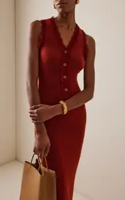 [Aya Muse] Nysa Wool, Cashmere and Silk Dress