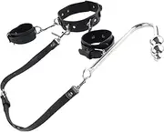 HCUDFN SM Bondage Set with Handcuffs and Anal Hook - Metal Butt Plug and Restraints for Couples Bondage Set for Men and Women Couples