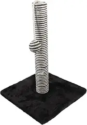 Cat Scratching Post with Hanging Ball Durable Floor Scratcher for Daily Use Safe Material Cat Nail Scratcher for Healthy Claws