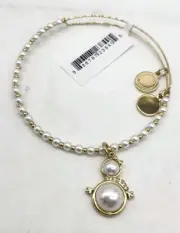 Alex And Ani Snowwoman Beaded Bangle Bracelet