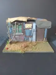 NECA FRIDAY THE 13TH PART 2 JASONS SHACK DIORAMA FOR 7 INCH FIGURES