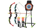 Costway Compound Archery Set Toy Archery Bow&Target Shooting Hunting Toy Multi