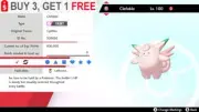 ✨Shiny Clefable✨ 6IV HA Pokemon Sword and Shield Fast Delivery