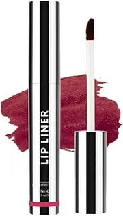 Peel Off Lip Liner Stain,Long Lasting Waterproof Lip Stain Peel Off Liner,Matte Lipstick Women,Transfer Proof Lip Tint Peel off (Wine Red)