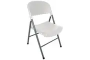Bolero Foldaway Utility Chairs White (Pack of 2) - Cafe Chairs (CE692) - CE692