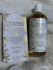 Crabtree & Evelyn Caramelized Fig& brown Sugar Bath& shower Gel And Hand Lotion