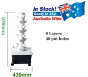 Hydroponics Tower Kit, 40 plant Grow system, Free Shipping Australia Wide