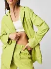 Free People Good Lookin' Short Suit Set Size 10. B15
