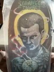 Santa Cruz x Stranger Things Kendall Eleven Lenticular Skateboard Deck