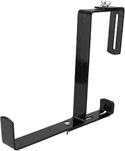 Totority 1pc Railing Hanging Flower Pot Bracket for Balcony and Garden Black Wall Hanging Planter Holder for Home Decor and Outdoor Spaces