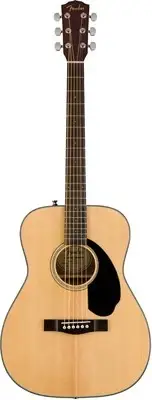 Fender Acoustic / Cc-60S Concert Natural Wn Guitar Folk Cc60S