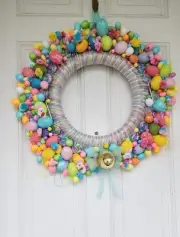 Kawaii Candyland Surprise Wreath: Easter's Sweetest Secret!