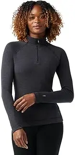 [Smartwool] Women's Classic Thermal Merino Base Layer 1/4 Zip
