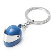 5 Pcs Motorcycle Helmet Shape Key Chain Ring Cute Bags Pendant Charm