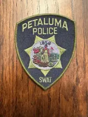 Petaluma Ca Police Patch