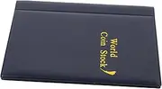 KALLORY Coin Collection Book Coin Organizer Album Portable Storage for Commemorative Coins Easy Viewing Transparent Design present for Collectors Compact