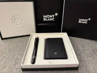 在飛比找Yahoo!奇摩拍賣優惠-MONTBLANC*萬寶龍*匠心系列4卡夾*星際行者鋼珠筆*