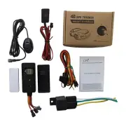 4G GPS Tracker Car Motorcycle Locator Remote Control Real Time Monitoring