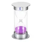 20 Minute Sand Timer, Sandy Clock Count Down Sand Glass, Purple Sands