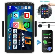 10.1" Android 13 Rotatable Screen Double 2DIN Apple Carplay Car Stereo Radio GPS
