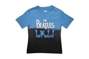 The Beatles Childrens/Kids Get Back Washed T-Shirt (Blue) - UTRO8817