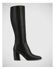 [Wittner] Payley Leather Knee High Boot in Black