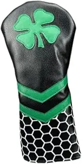 Dickly Golf Wood Headcover Golf Wood Head Cover Scratchproof PU Leather Golf Club Protector