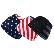 3 Pcs Cycling Headwear for -Pointed Star Hat Man Fitness