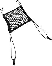 BUGUUYO Cargo Net Dog Car Barrier Vehicle Mesh Safety Net for Pet Isolation SUV Organizer with Hooks Car Safety Net for Dogs Durable and Easy to Install