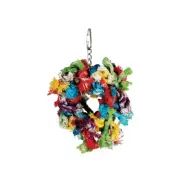 Caitec Featherland Paradise 00380 Small Cotton Snuggle Ring Bird Toy