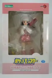 Pokemon Series Artfx J Hikari With Naetle 1/8 Scale Painted Figure Kotobukiya