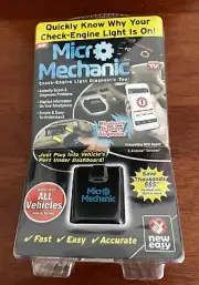 Micro Mechanic Check Engine Light Diagnostic Tool Scanner Wirelessly Displays