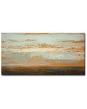 Ready2HangArt Desert Flats Wrapped Canvas Wall Art by Norman Wyatt
