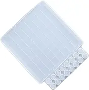 Operitacx DIY Chess Checkers Mold Crystal Resin Chess Pieces Epoxy Silicone Game Easy Demold