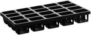 Totority Strong Plastic Nursery Pot Tray Rack Germination Tray Rack for Greenhouse Heat Mat Compatible