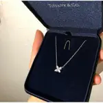 二手TIFFANY & CO. VICTORIA 925白金 鑽石項鏈