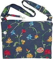 [130°] 130 Degrees Anti-Theft Purse – Fashionably defeat thieves with “Tranquility” (Fleur d'Nim)