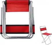 Foldable Camping Stool - Portable Folding Step Stool | Camping Foldable Seat, Sturdy Portable Seat for BBQ, Non Slip Lightweight Camping Stool Beach, Travel, Fishing