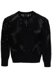 [GIVENCHY] GIVENCHY 4g wool and cashmere pullover M Black