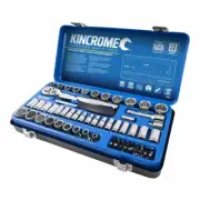 Kincrome 61 Piece 1/4" And 3/8" Drive Metric And Imperial Socket Set K28066