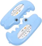 UPKOCH 2pcs Thermometer Accurate Temperature Measuring Tool for Pools Spas Fishponds for Newborns Cute Design