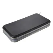 80 Disc Album CD Carry Cover Case Wallet Storage Holder Bag Hard Box - BlaU1