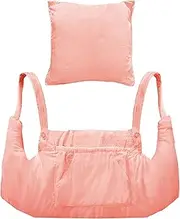 Homezone Center Mastectomy Pillow Post Op Pillow for Breast Surgery Recovery | Choose The Color for You | Hand Ice-Pack Pockets | Converts to Cloud Soft Cushion (Coral Harmony, Small/Medium)