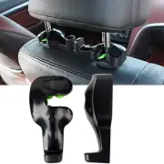 2x Car Back Seat Headrest Hanger Holder Hook Bag Purse Accessory Truck Vans SUVs (for: Audi)