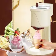 Ice Cream Machine Countertop Soft Serve Machine Single Flavor Soft Serve Ice Cream Machine Household Ice Cream Making Machine, Kitchen Fruit