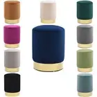 Stool Velvet Footstool Foot Bench Side Table Furniture Multi Colours vidaXL
